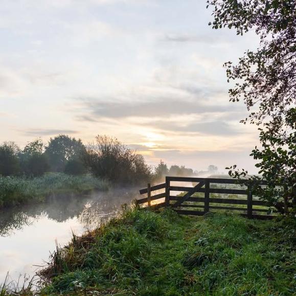 Photo by Stoppelenburg Uitvaart on January 20, 2026. May be an image of nature, fog, water and text.